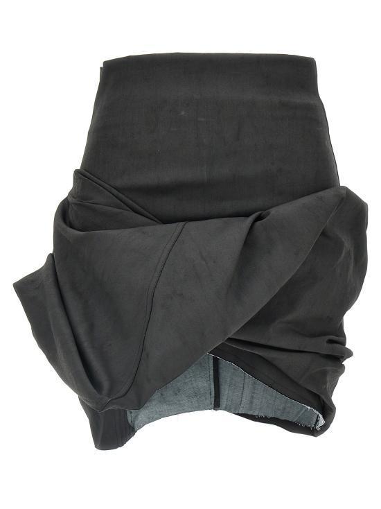 ミニスカート RICK OWENS Women Skirts RO02D3384SMT09 Black