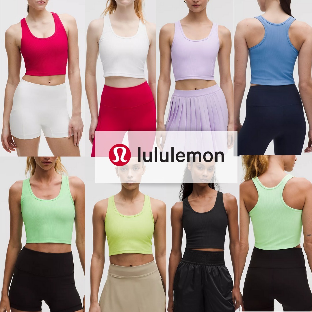 【lululemon】吸汗速乾 Power Pivot Training リブ タンクトップ