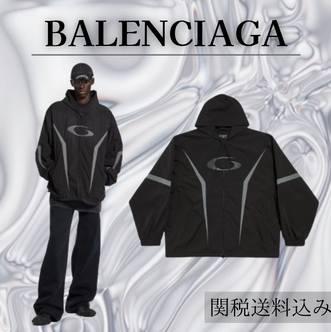 BALENCIAGA ロゴ スポーツ トラック ジャケット ★ SS25 新作