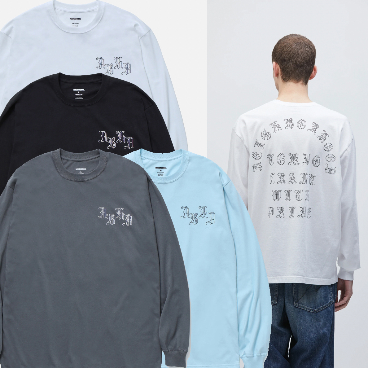 【Neighborhood】25SS NH 長袖 TEE LS-5 ロンT シャツ すぐ届く
