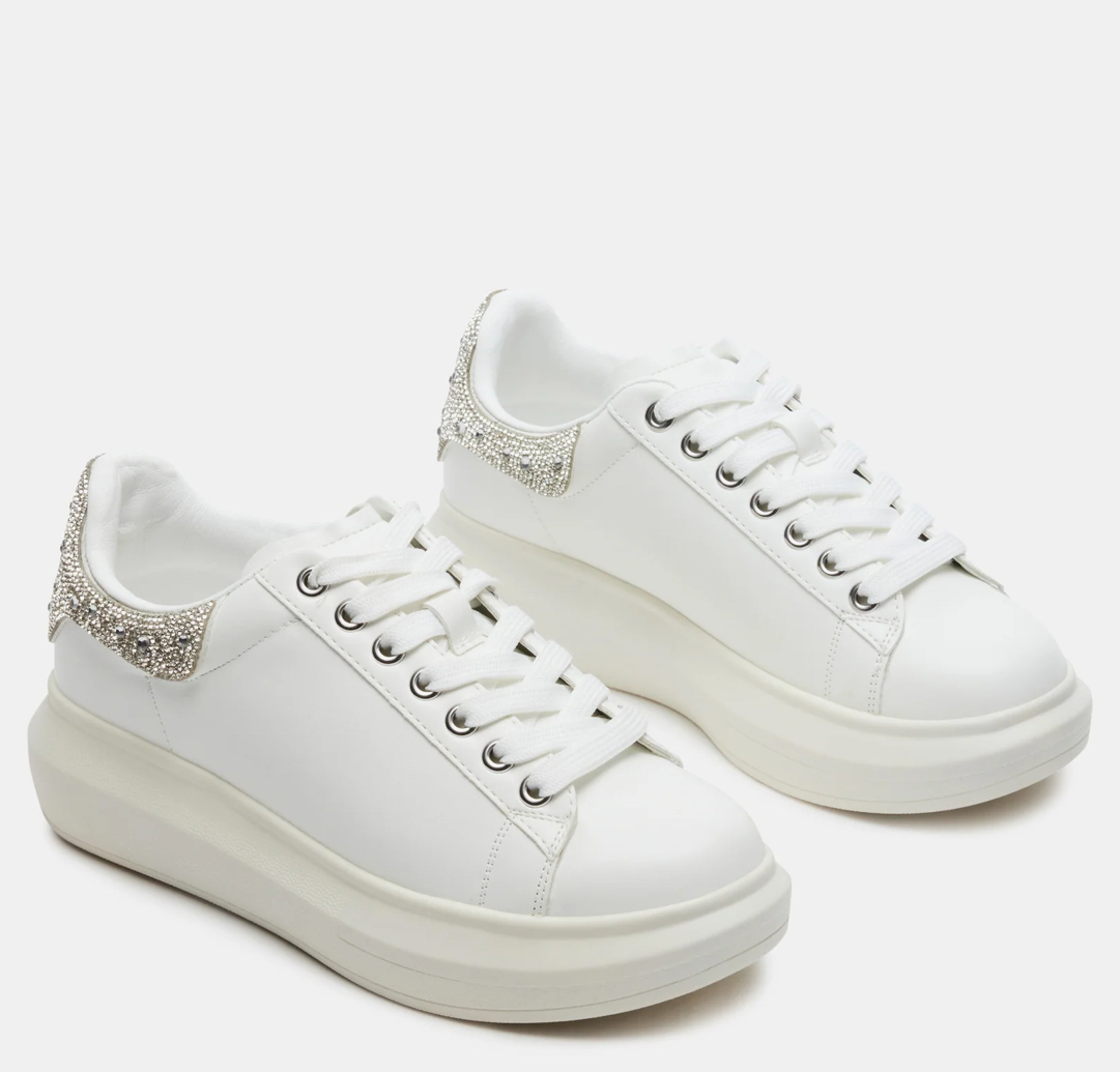 【Steve Madden】Gasp ヴィーガンレザー スニーカー Steve Madden】Gasp ヴィーガンレザー スニーカー (Steve Madden