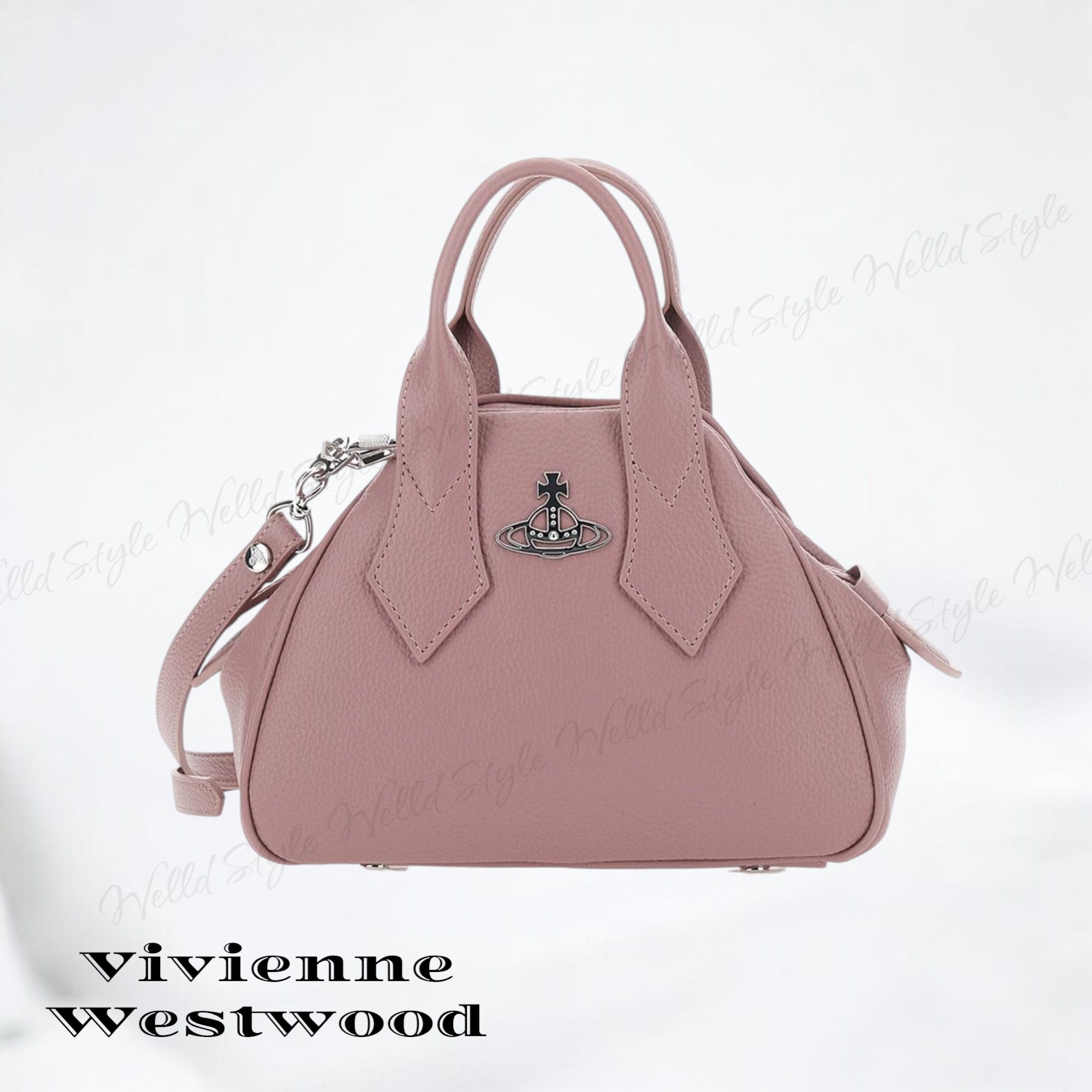 関税・送料込【Vivienne Westwood】オーブプレート トートバッグ