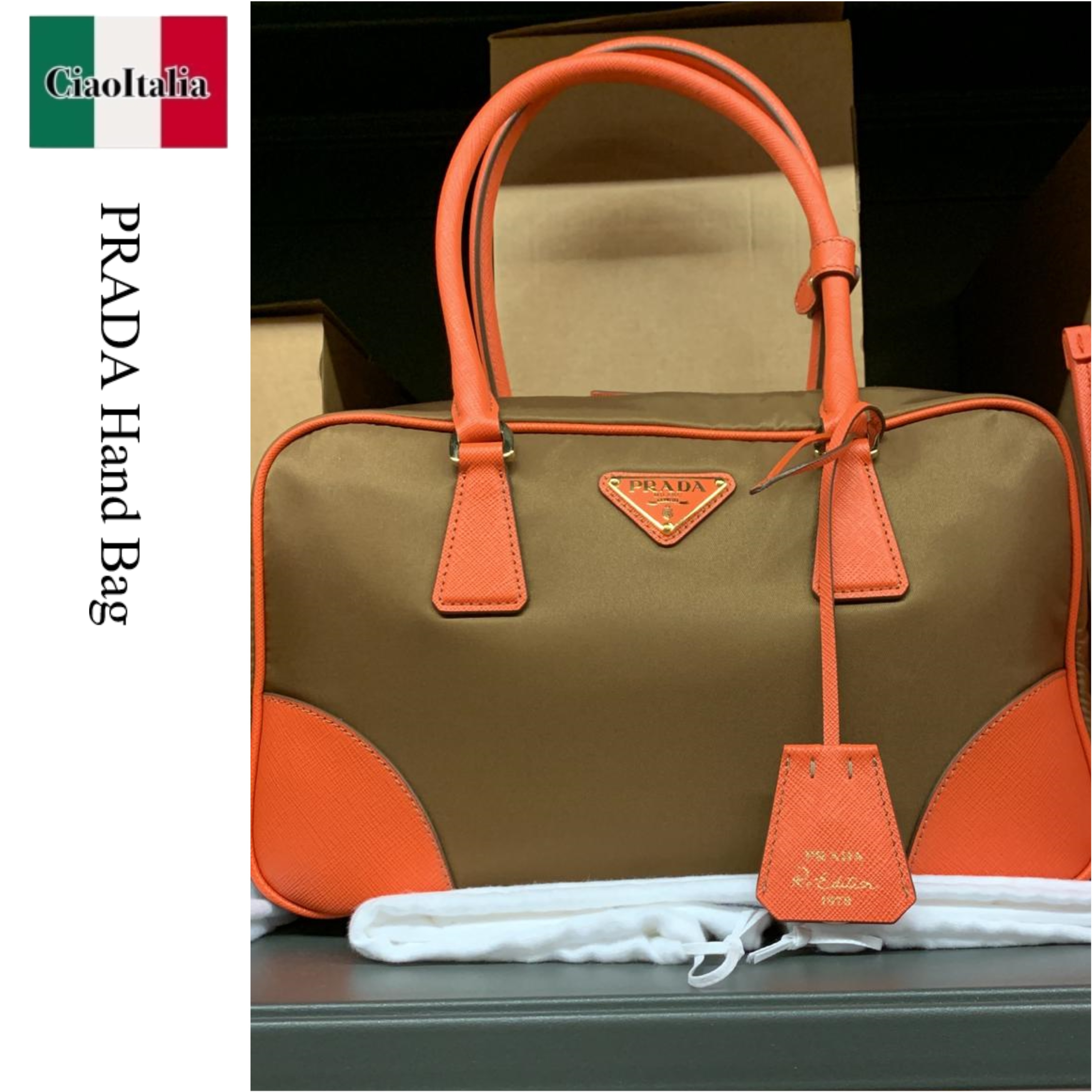 ハンドバッグ Prada Nylon Hand Bag