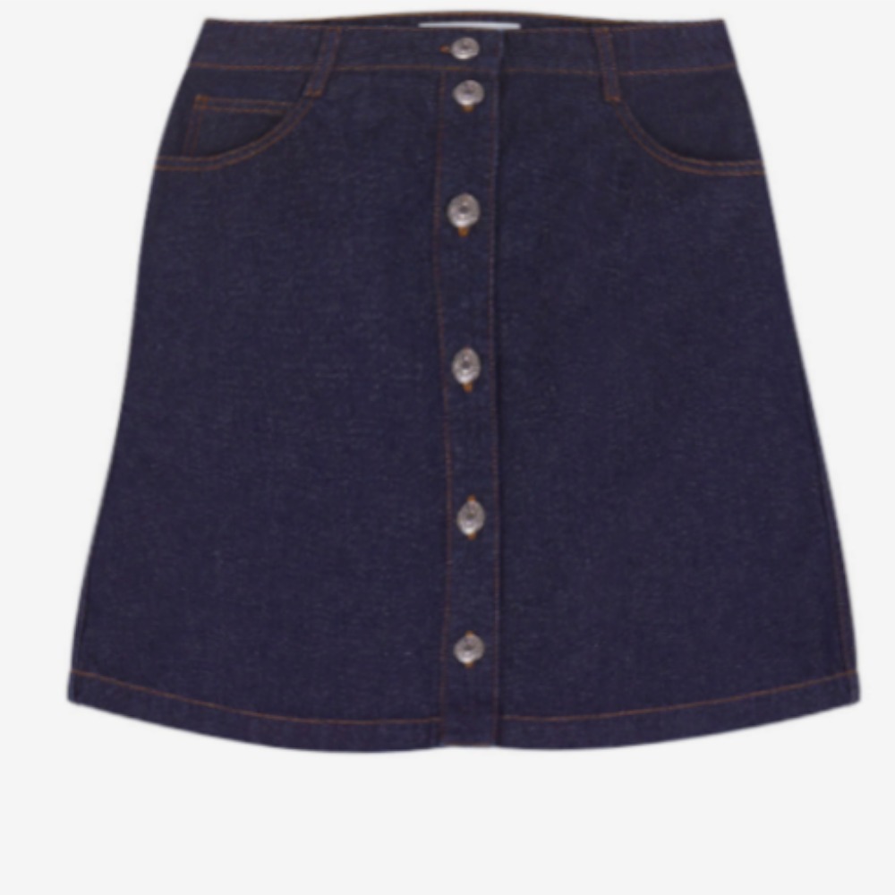 ミニスカート Maison Kitsune Mini Gonna In Jeans