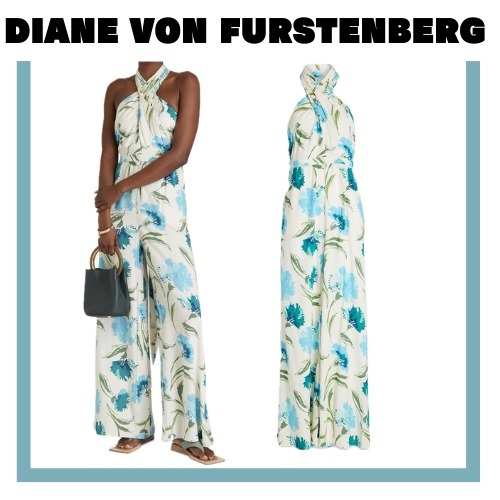 [DIANE VON FURSTENBERG]ホルターネック ジャンプスーツ