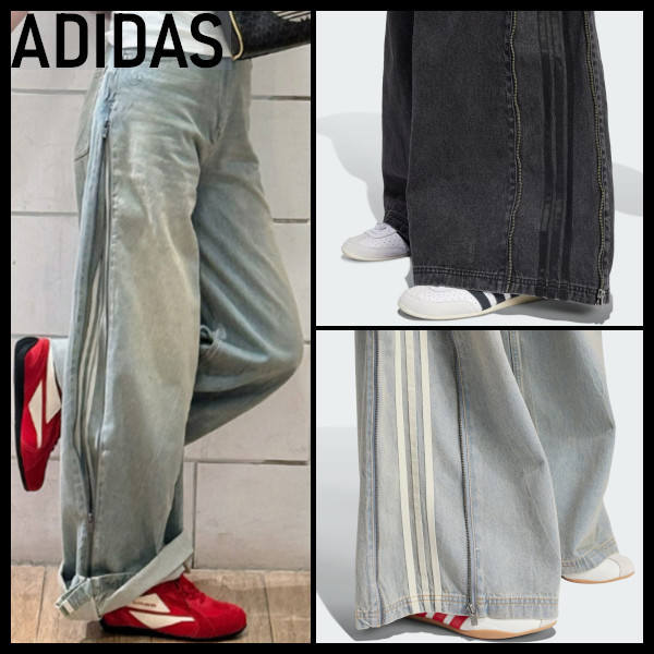 【adidas】S3 HOME WASHED DEMIN PANTS アディダス