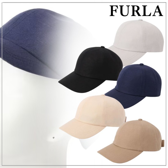 【シンプル】FURLAフルラ キャップ バックリボン