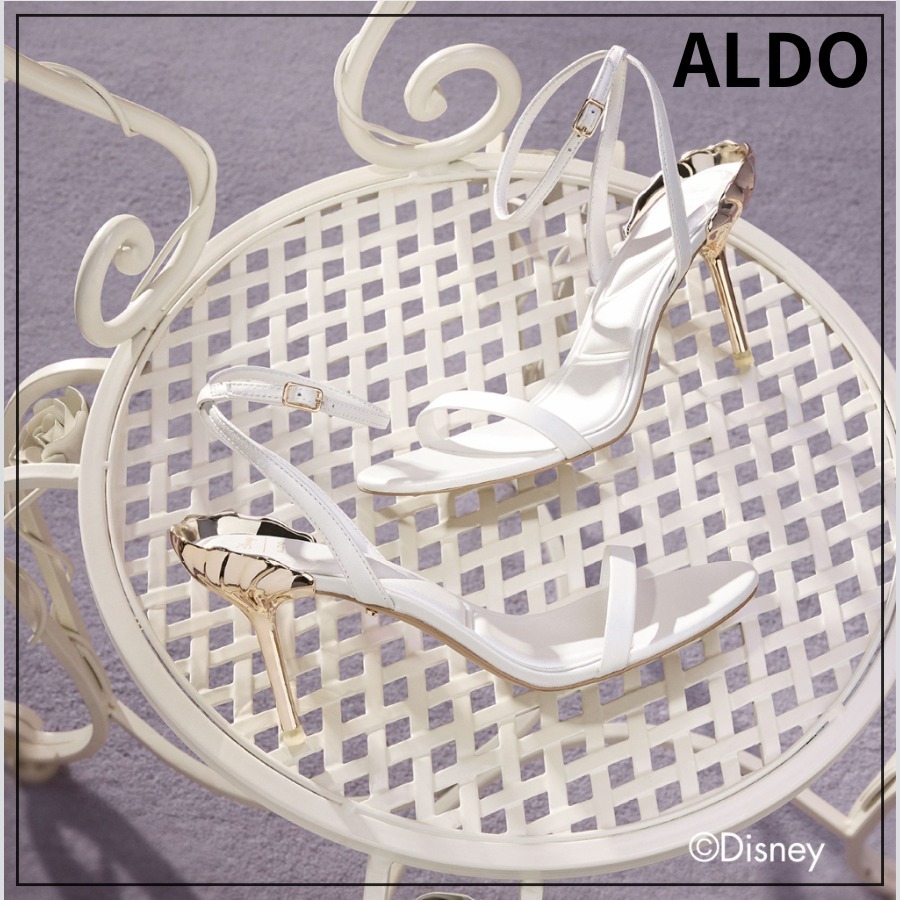 【ALDO x Disney】人気コラボ！アリエル レザー ヒール サンダル