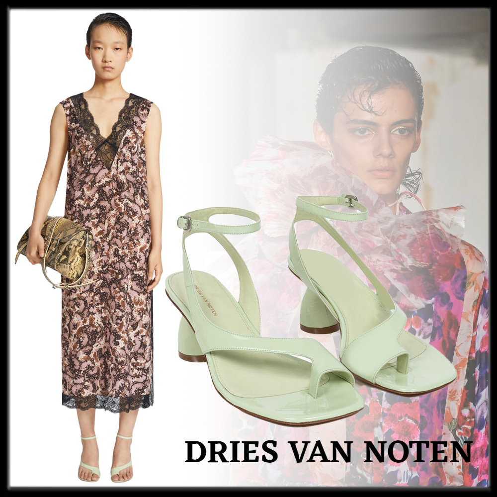 Dries Van Noten 洗練 アシンメトリー サンダル