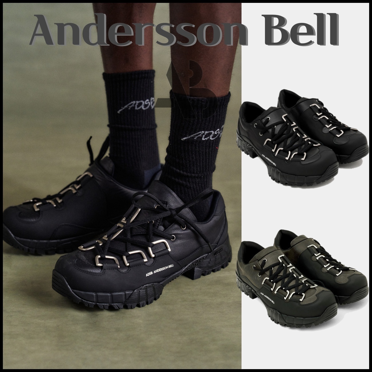 Andersson Bell] UNISEX TRAINER DIAGONALE☆韓国人気