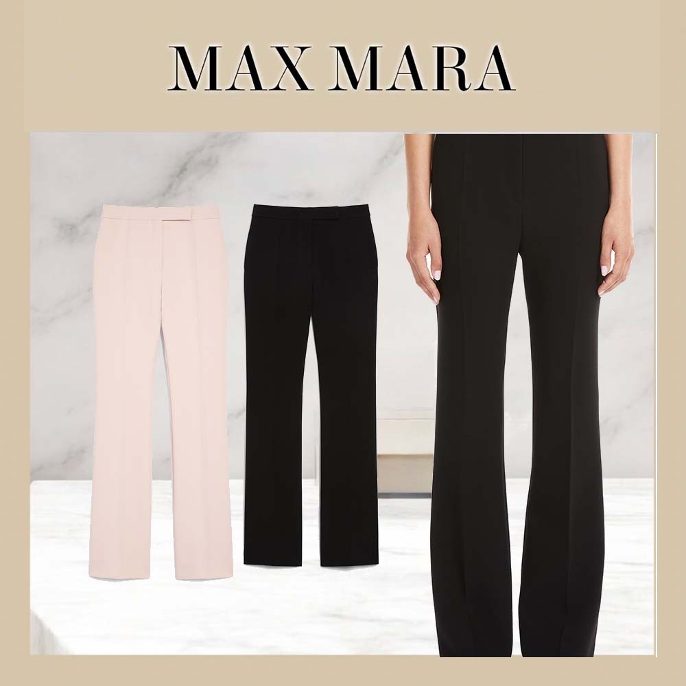 Max Mara STUDIO elisir セーブルのフレアパンツ