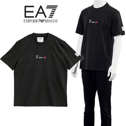 エンポリオアルマーニ Tシャツ 半袖/カットソー トップス メンズ