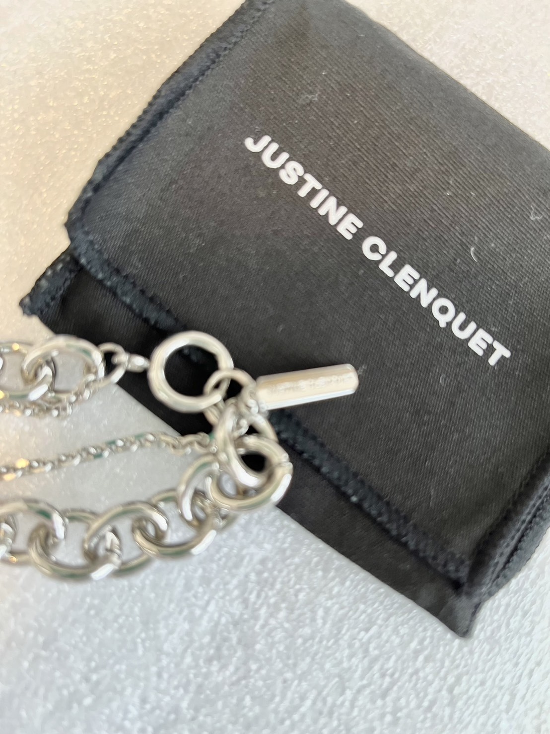 関税送料込！【Justine Clenquet】ルーシーチェーンネックレス フランス発 ☆Justine Clenquet☆ Lucy チェーンネックレス