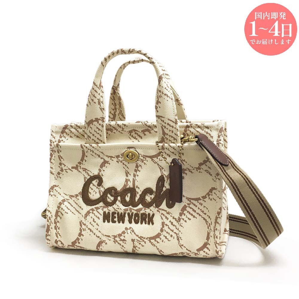 【新品・国内即発】COACH CAM61 B4NP カーゴ トート バッグ 26