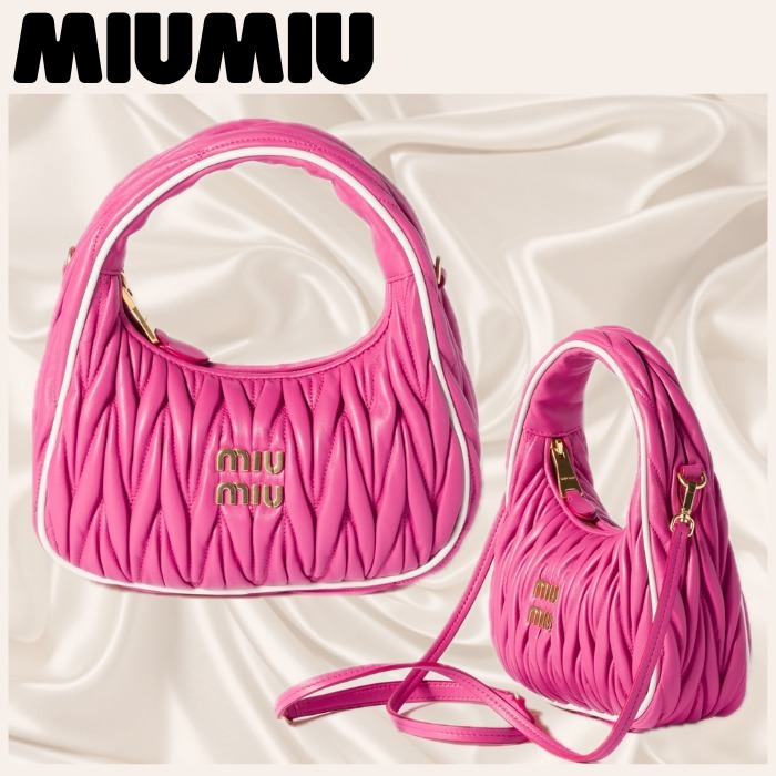 【MIUMIU】ミュウミュウ ワンダー マテラッセレザー バッグ