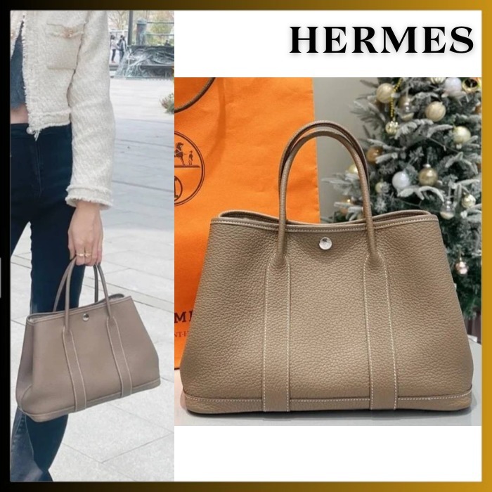 【レザー /Trench】HERMES ガーデンパーティー 30 TPM