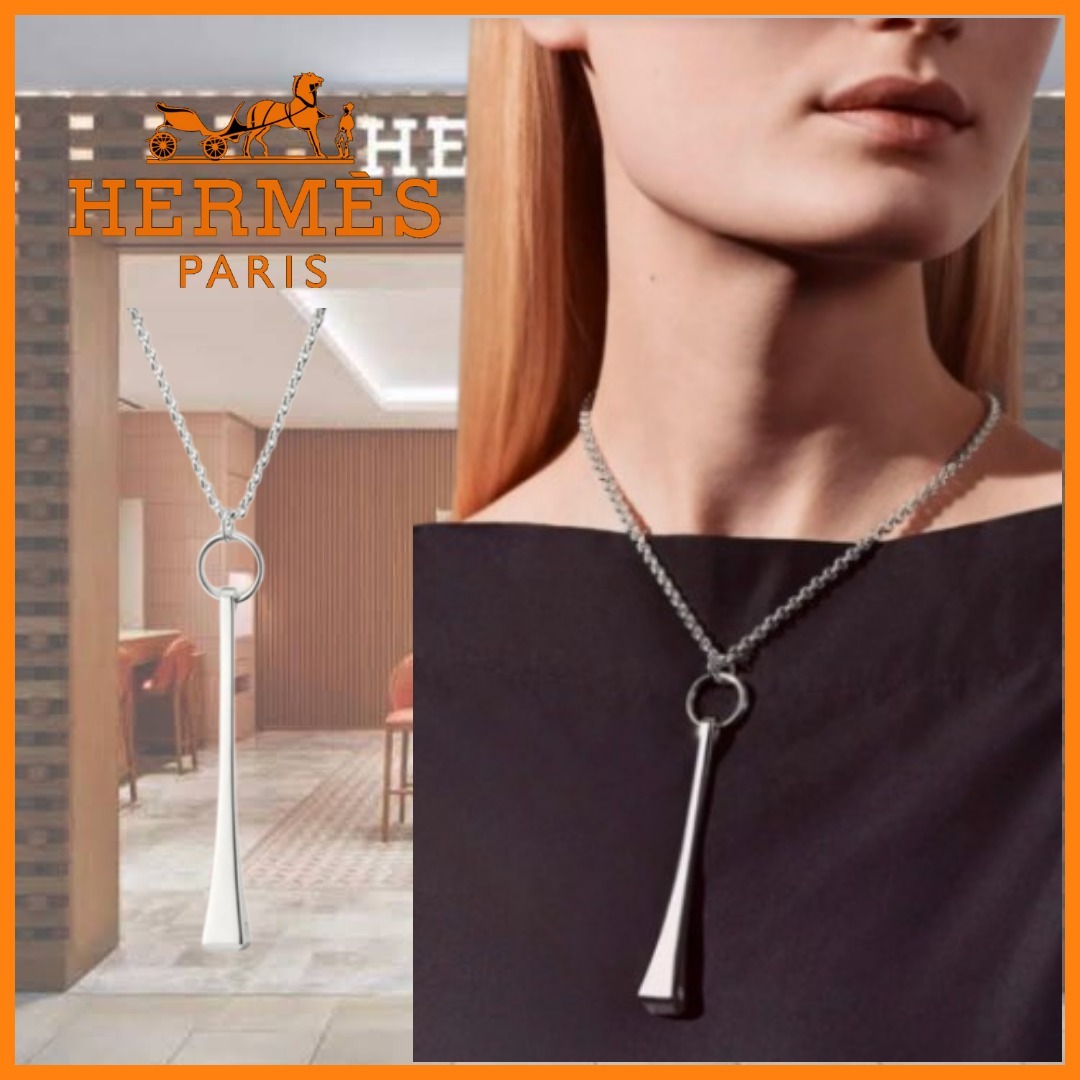 【希少】HERMES Clou de forgeペンダント クルードフォルジュ