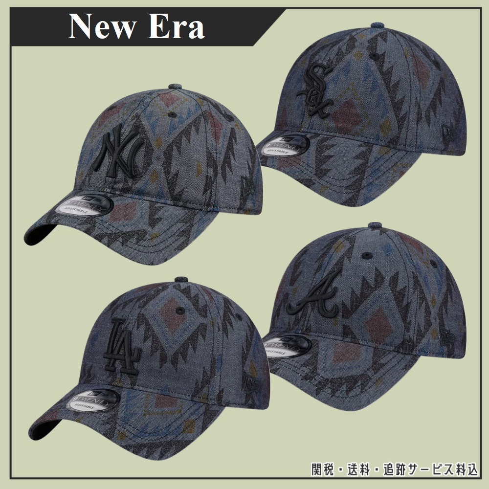 【New Era】9TWENTY アステカ柄 アジャスタブルキャップ