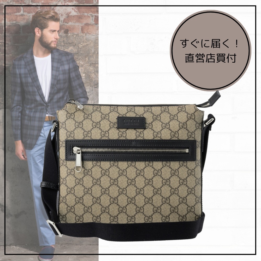 【すぐ届く！直営店買付】GUCCIショルダーバッグ GGスプリーム