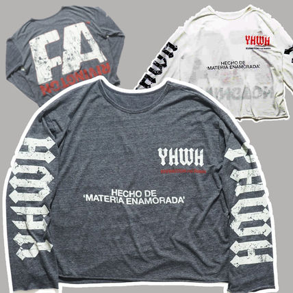 Tシャツ・カットソー RIVINGTON roi Rebis / YAHWEY LS BURNOUT TEE RIVINGTON roi Rebis / YAHWEY LS BURNOUT TEE (RIVINGTON roi