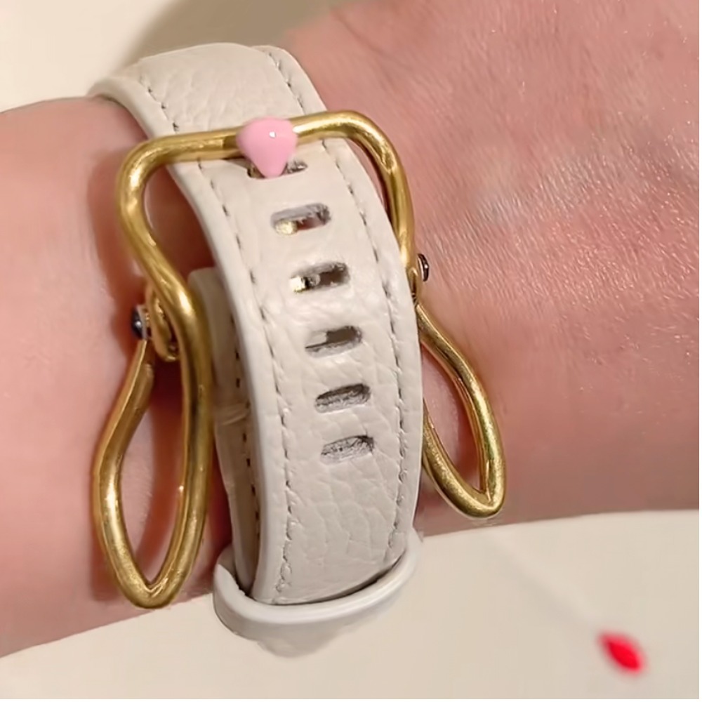 《大人かわいい》【BOTTEGA VENETA】レザー バニーブレスレット