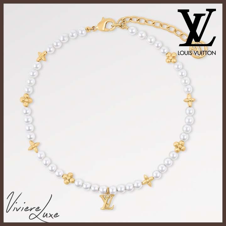 *足元に華やかさをプラス＊*【Louis Vuitton】上品 パール