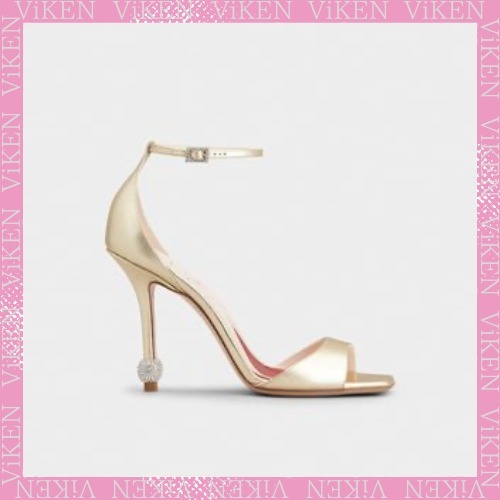 【Roger Vivier】Jewel Heel サンダル レザー