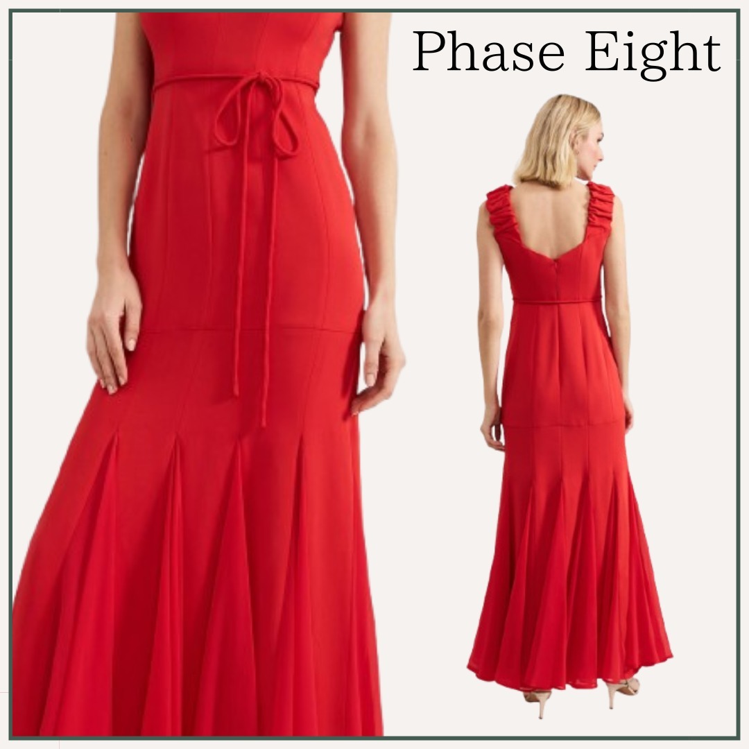 【魅力的♪】Phase Eight / ansley ストラップ マキシドレス