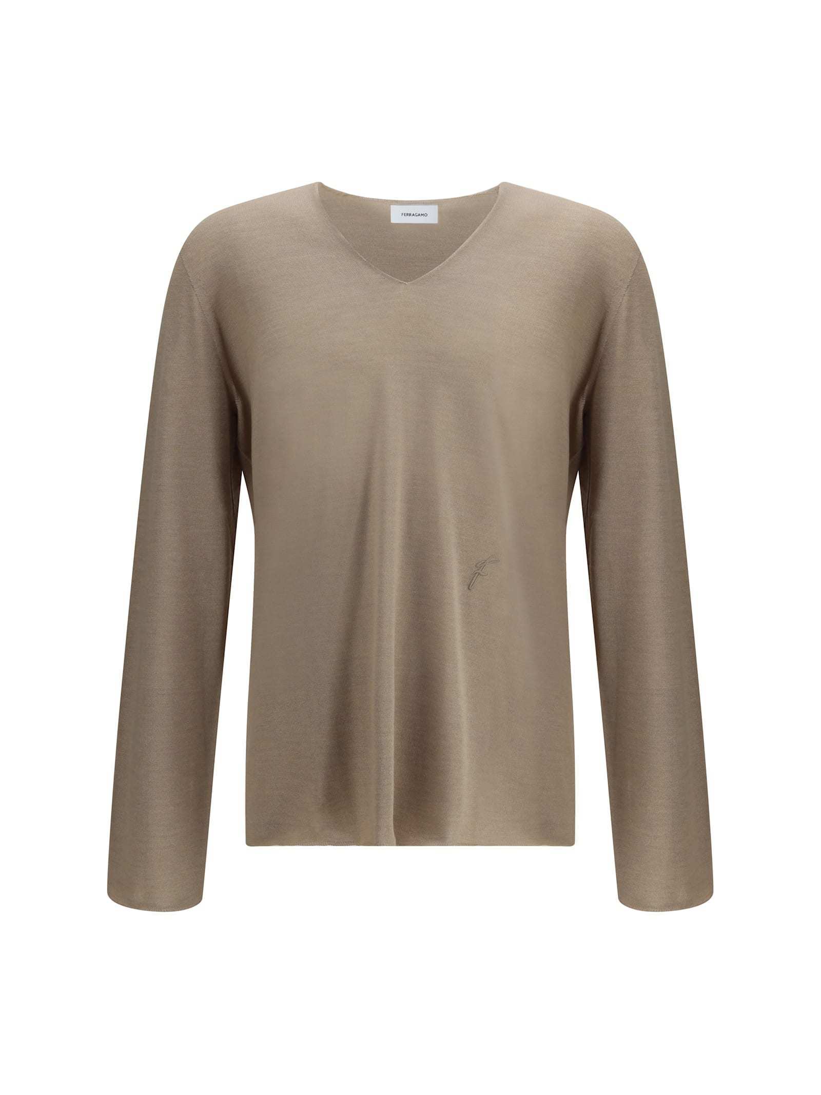 【送料&関税込】Ferragamo V-neck Sweater