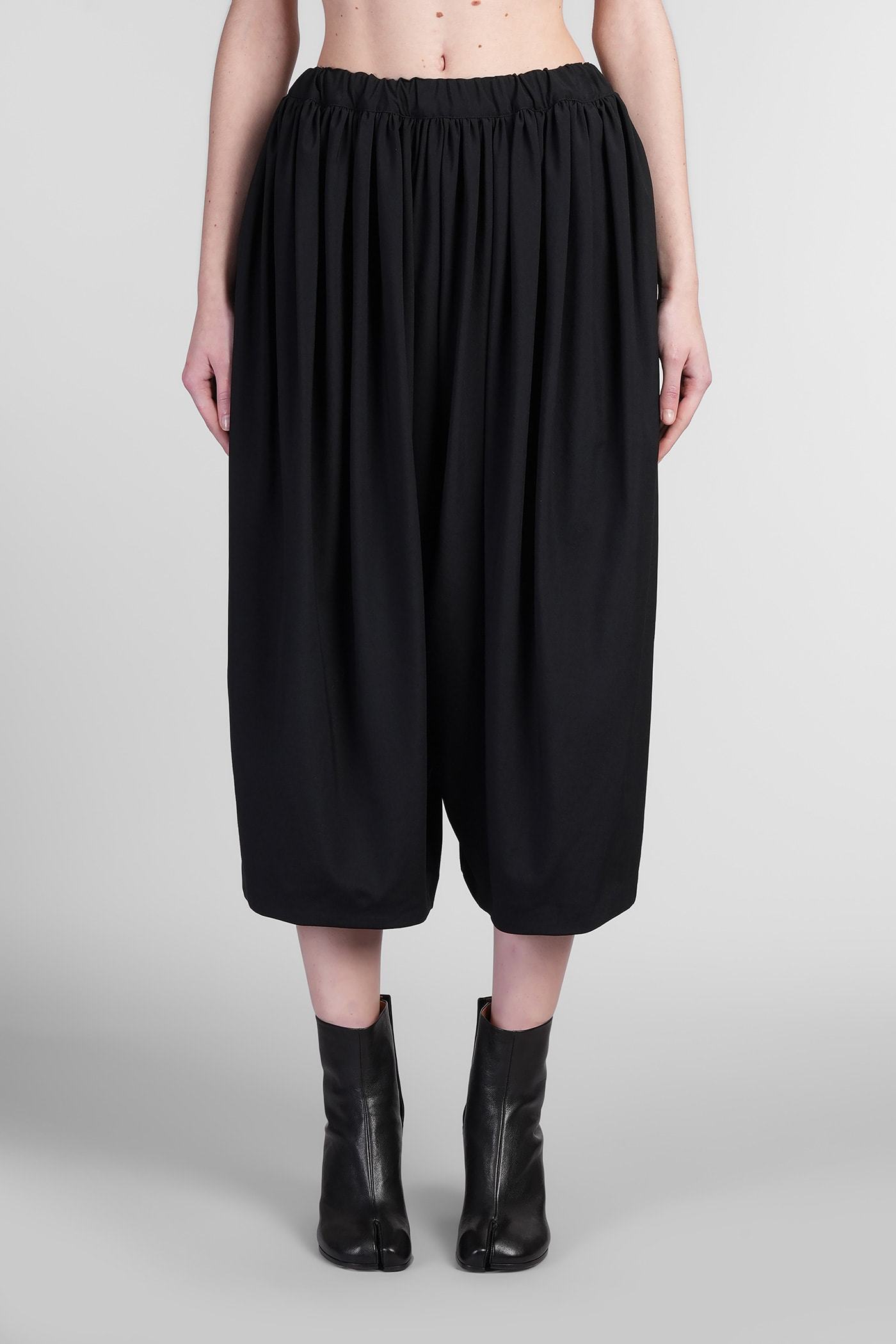 【送料&関税込】Comme des GarAons Pants In Black Wool