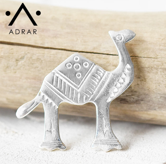 ≪ADRAR≫ラクダ アニマル ブローチ ピン ネイティブ