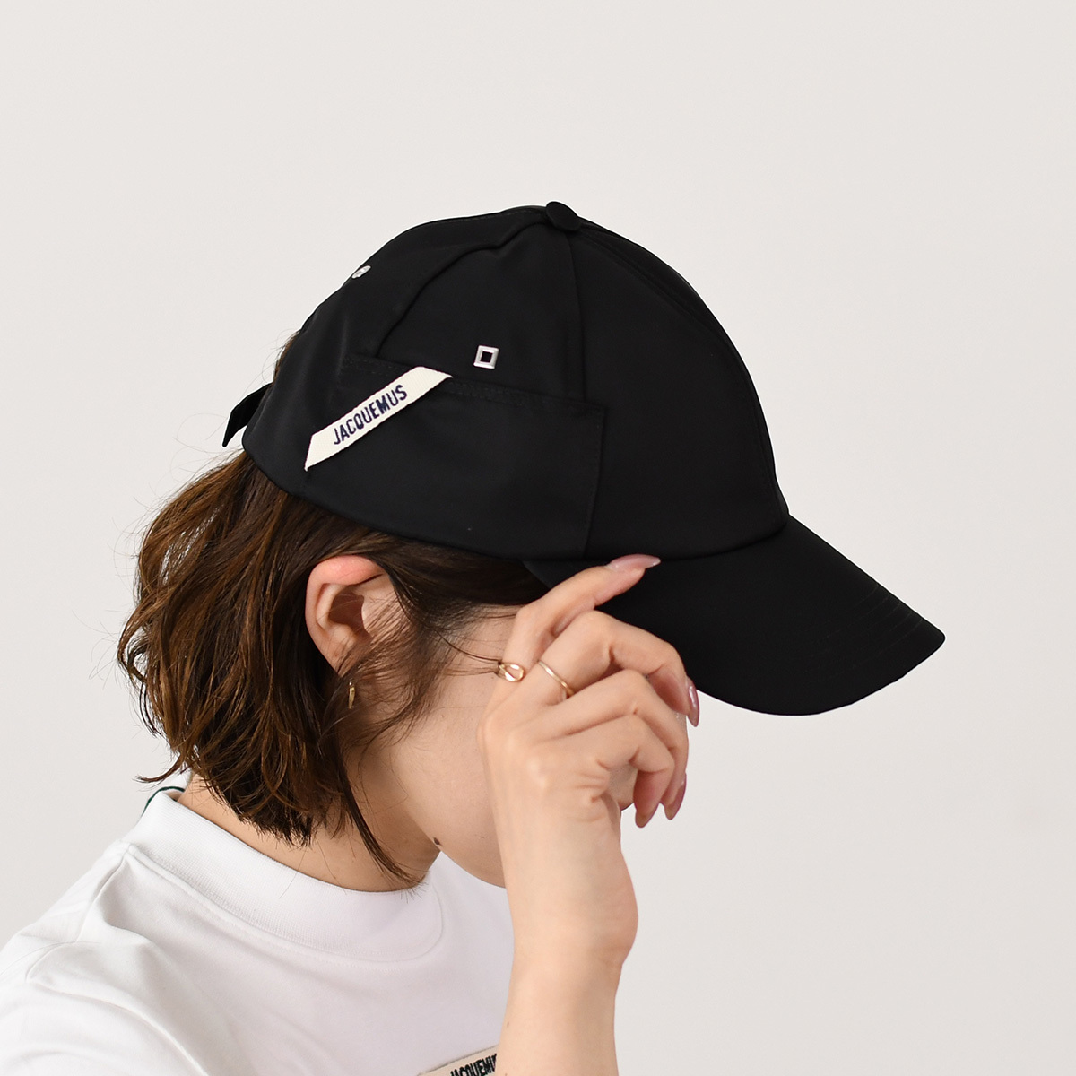 【国内即発】JACQUEMUS LA CASQUETTE OVALIE キャップ