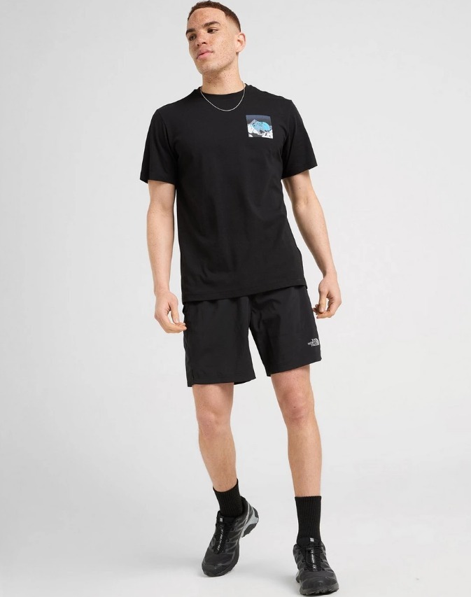 【THE NORTH FACE】Mountain Logo T-Shirt 海外限定・日本未入荷 海外限定・日本未入荷】The North Face Mountain Logo T-Shirt