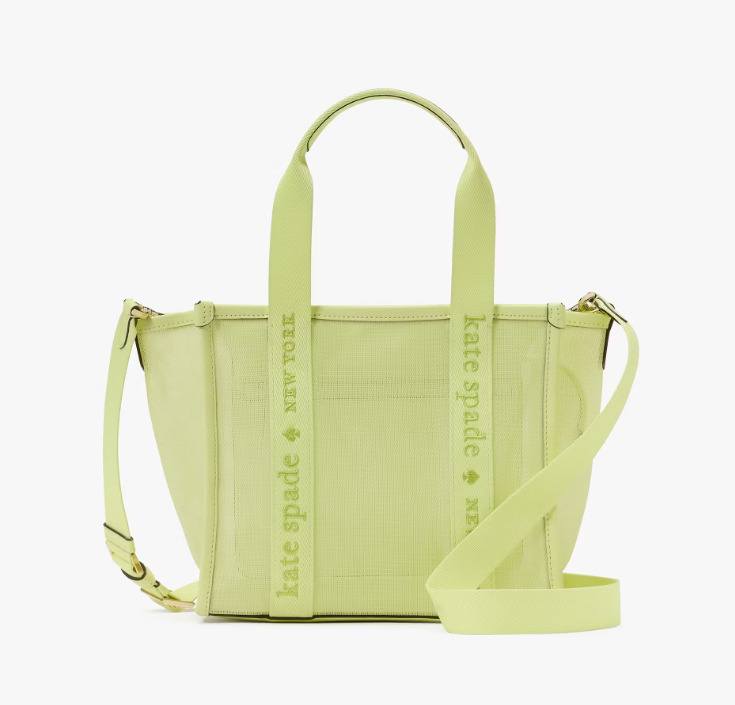 夏に欲しい透け感・即日発送 ★kate spade★ ミニ トートバッグ 夏に欲しい透け感・即日発送 ☆kate spade☆ ミニ トートバッグ