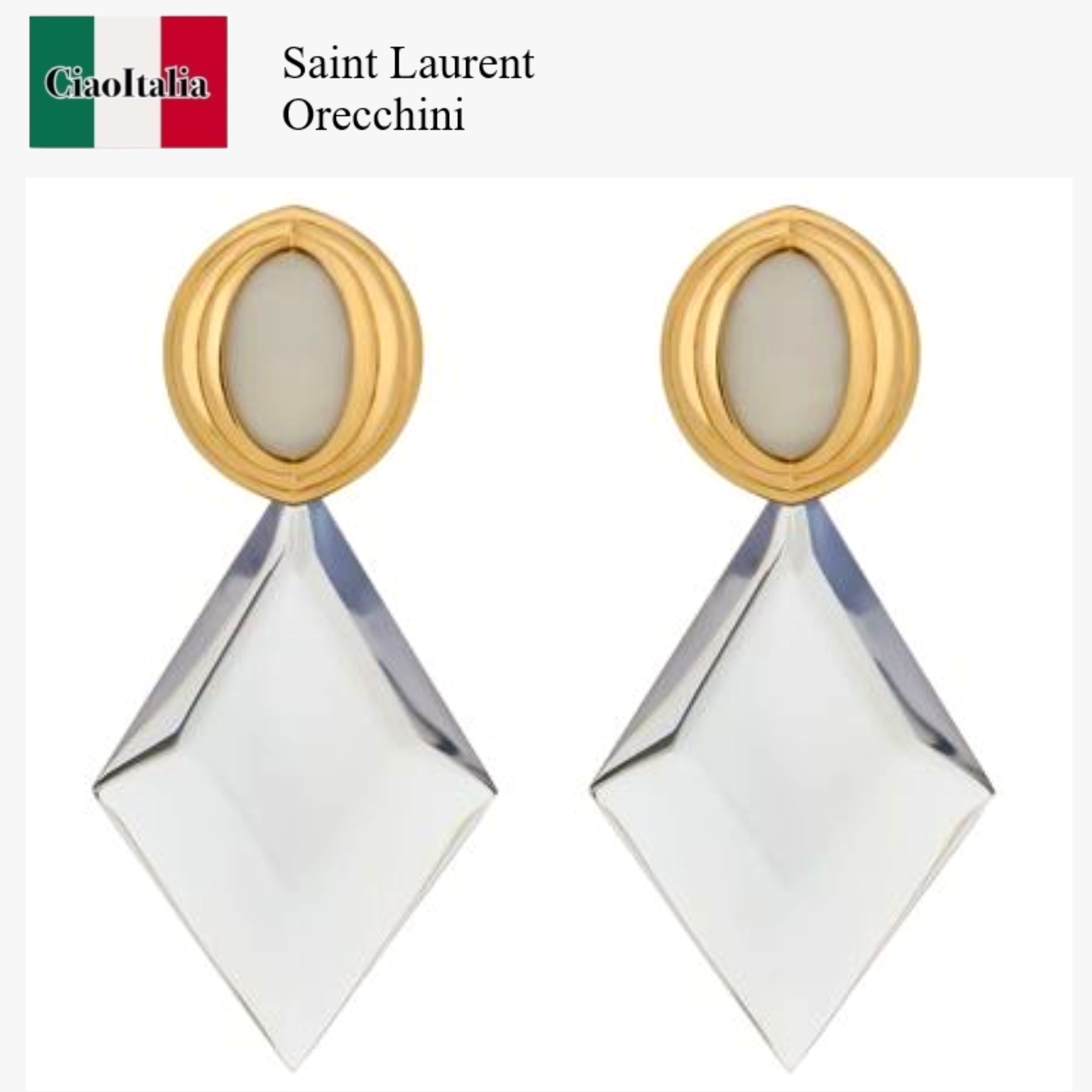 Laurent Large イヤリング