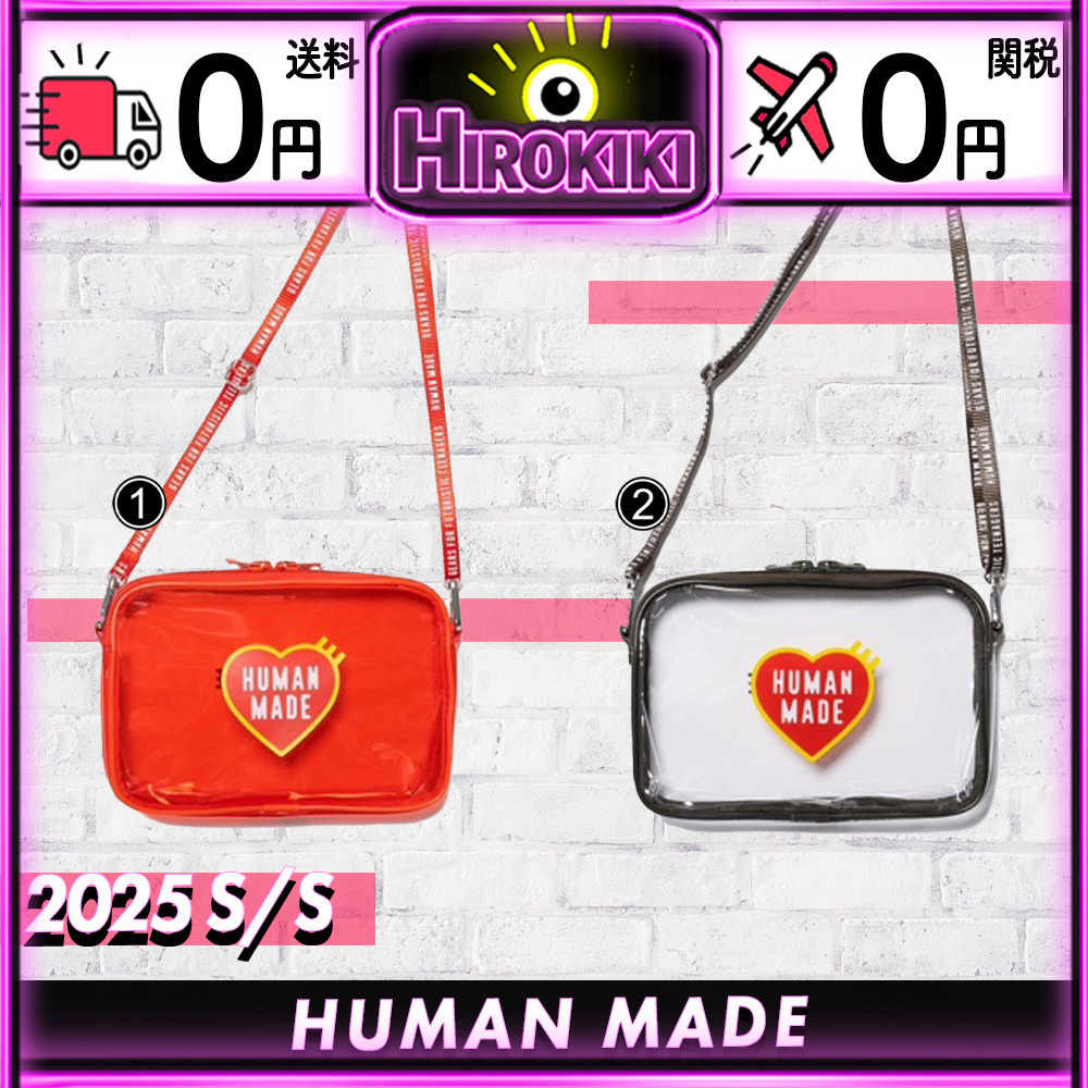 【本物保証 /関税・送料無料】HUMAN MADE PVC Pouch (M)
