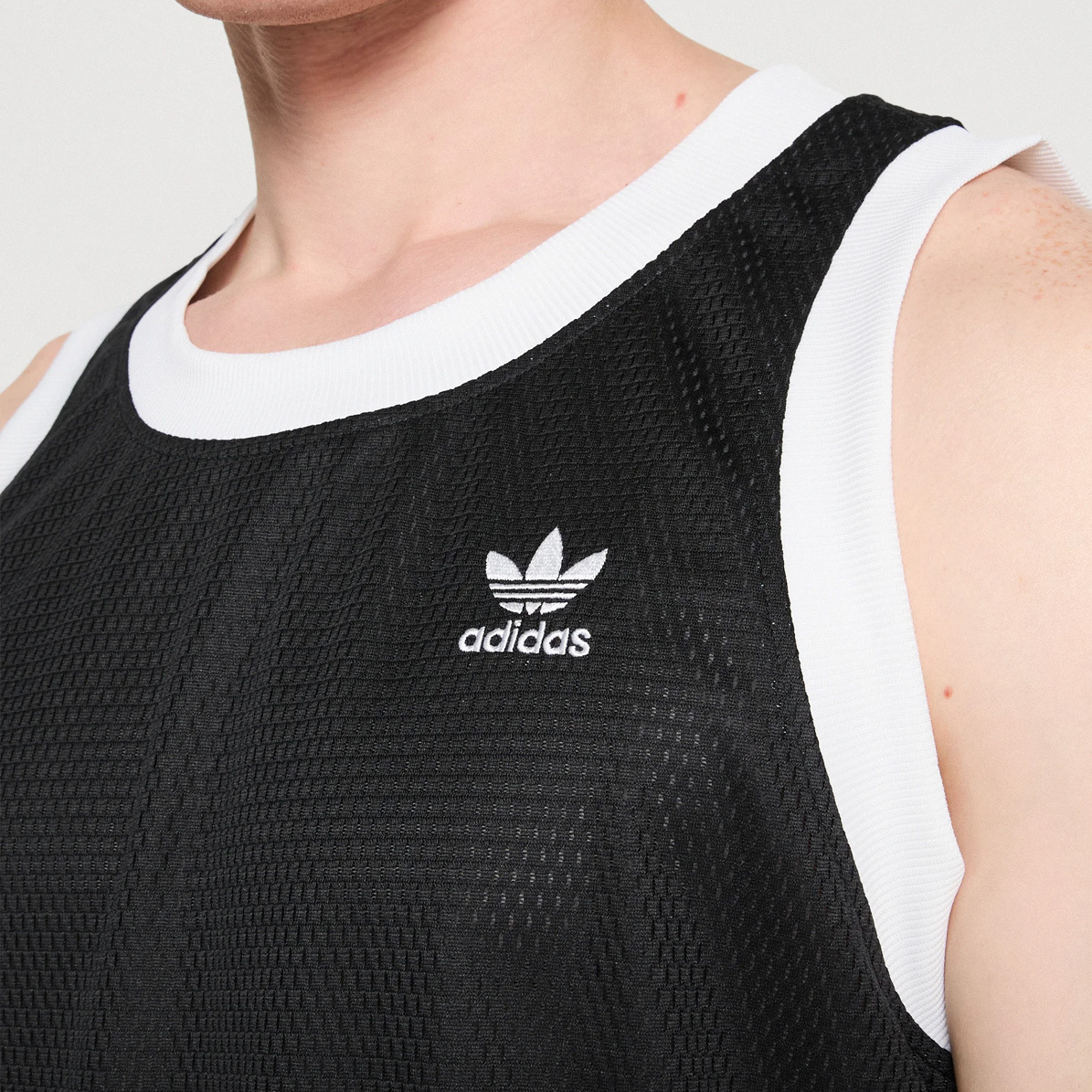 adidas☆ADICOLOR MOCK EYELET タンクトップ 2色【UK発】 ☆adidas originals☆W HALTER TANK TOP ホルターネック☆追跡可