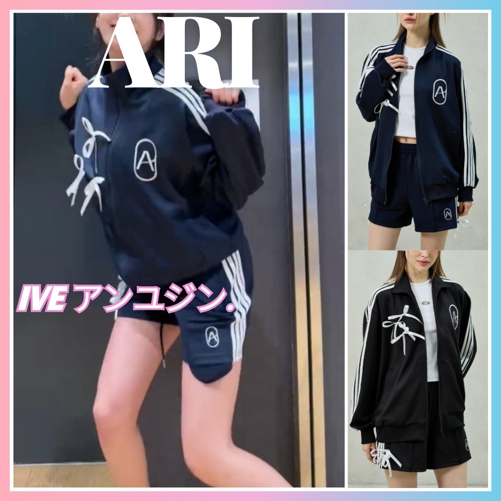 ★IVE アンユジン★韓国大人気★ARI★RIBBON TRACK TOP★韓国発
