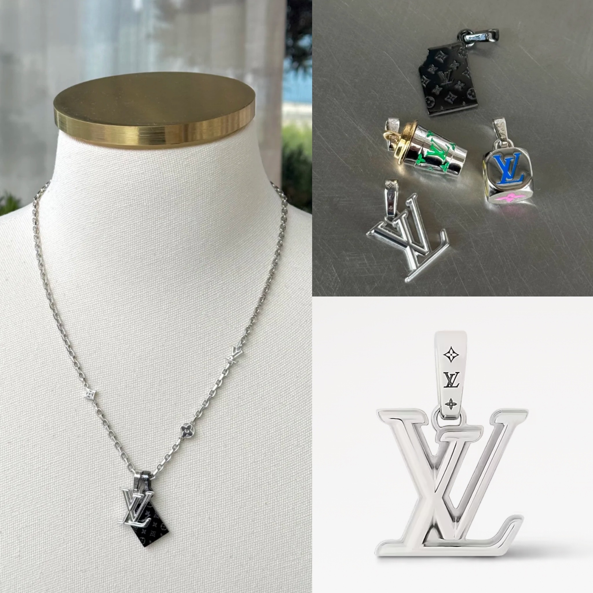カスタム可能が◎ Louis Vuitton チャーム・LV ディメンション