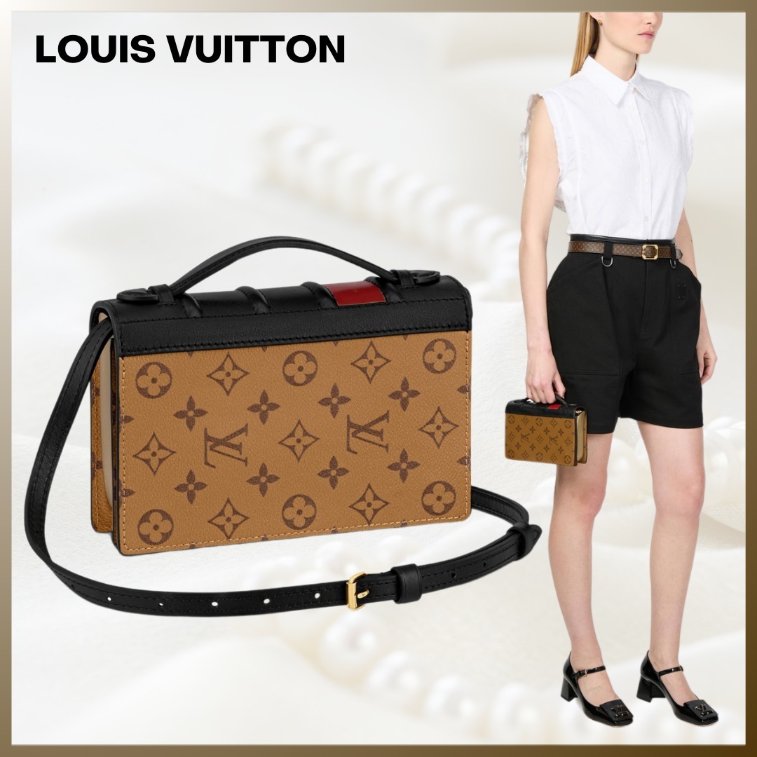 Louis Vuitton LV ブック・ウォレット オン チェーン ショルダー