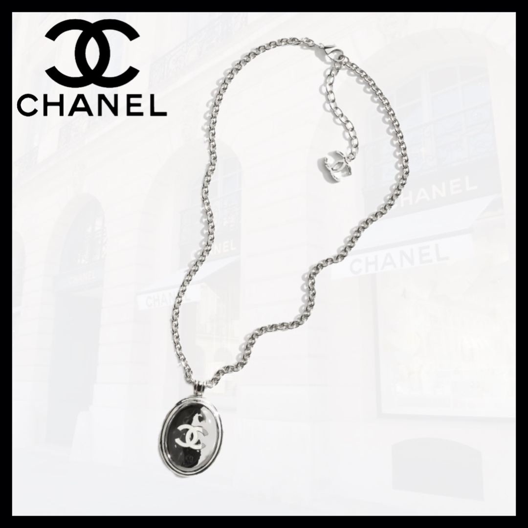 存在感あり♪ワンポイントに【CHANEL】ペンダント ネックレス