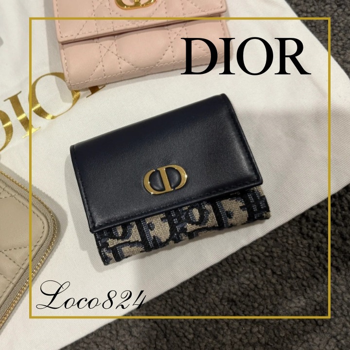 【大人気】Dior 30 Montaigne Veronia ウォレット