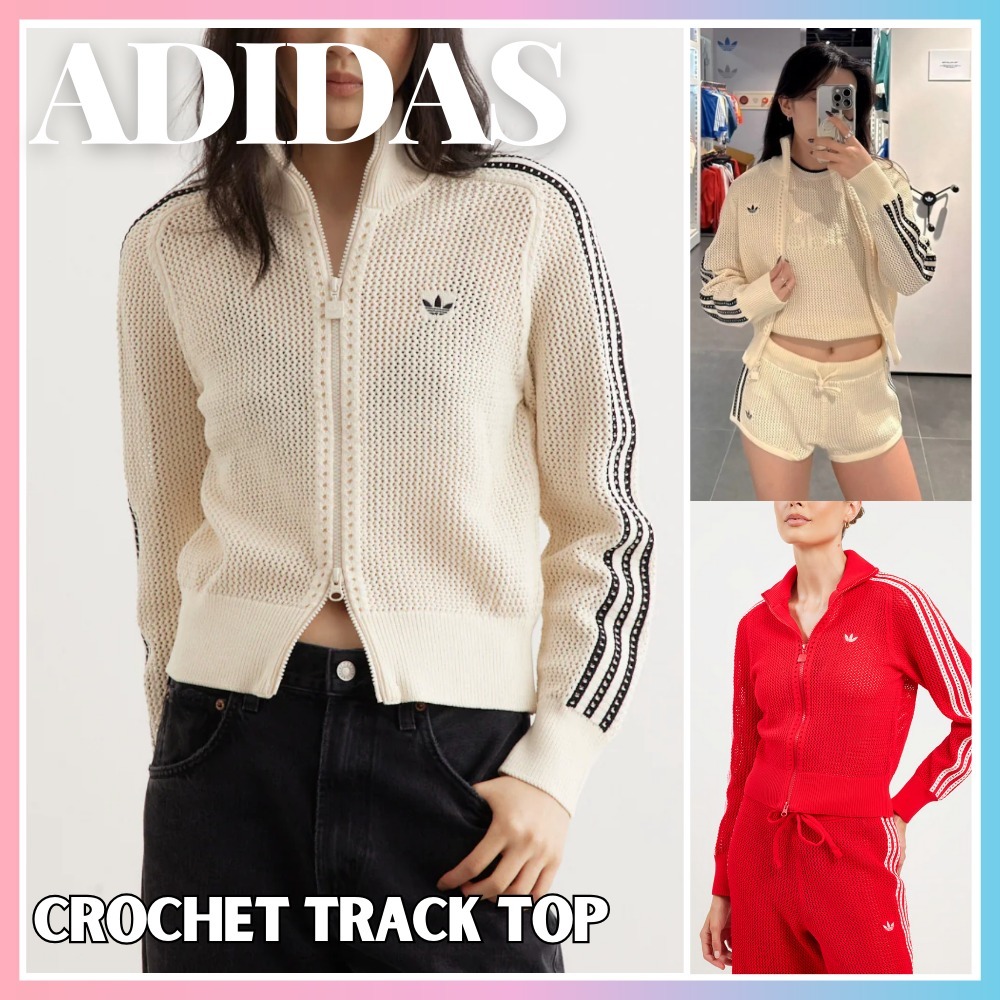 ★ADIDAS★25SS★Originals Premium Crochet Tracktop★2色