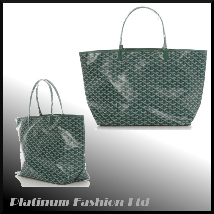 入手困難♪【GOYARD】グリーン サンルイ GM tote bag ポーチ付き