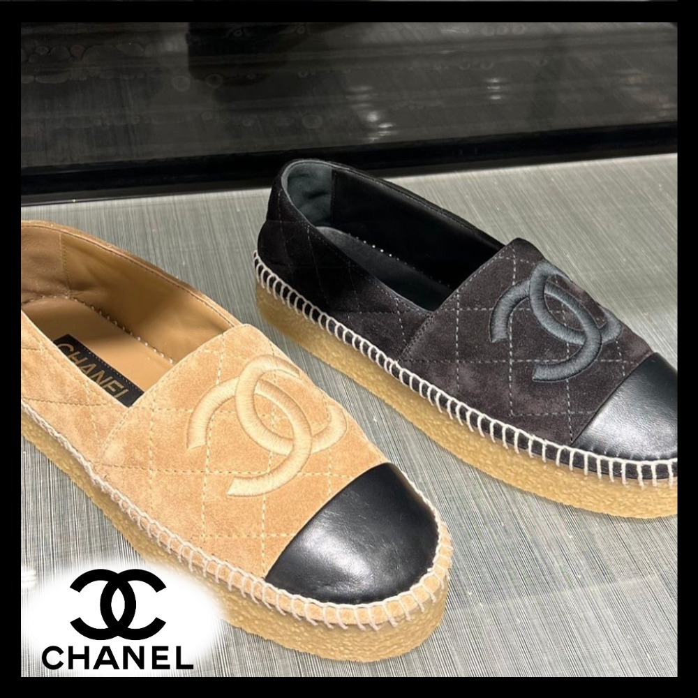 キルティングデザイン★可愛い♡【CHANEL】エスパドリーユ
