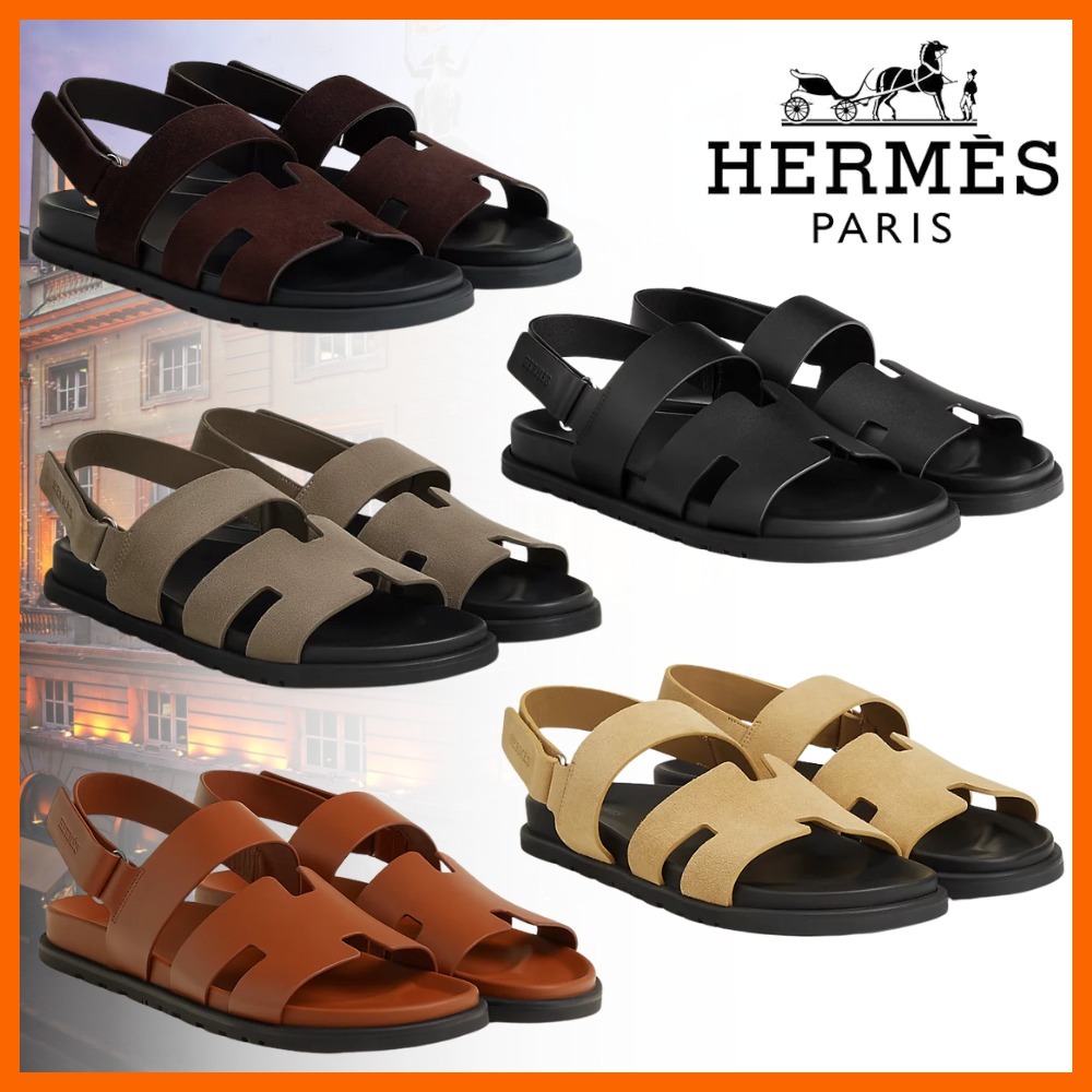 【履きやすい♪】HERMES ジニアス サンダル