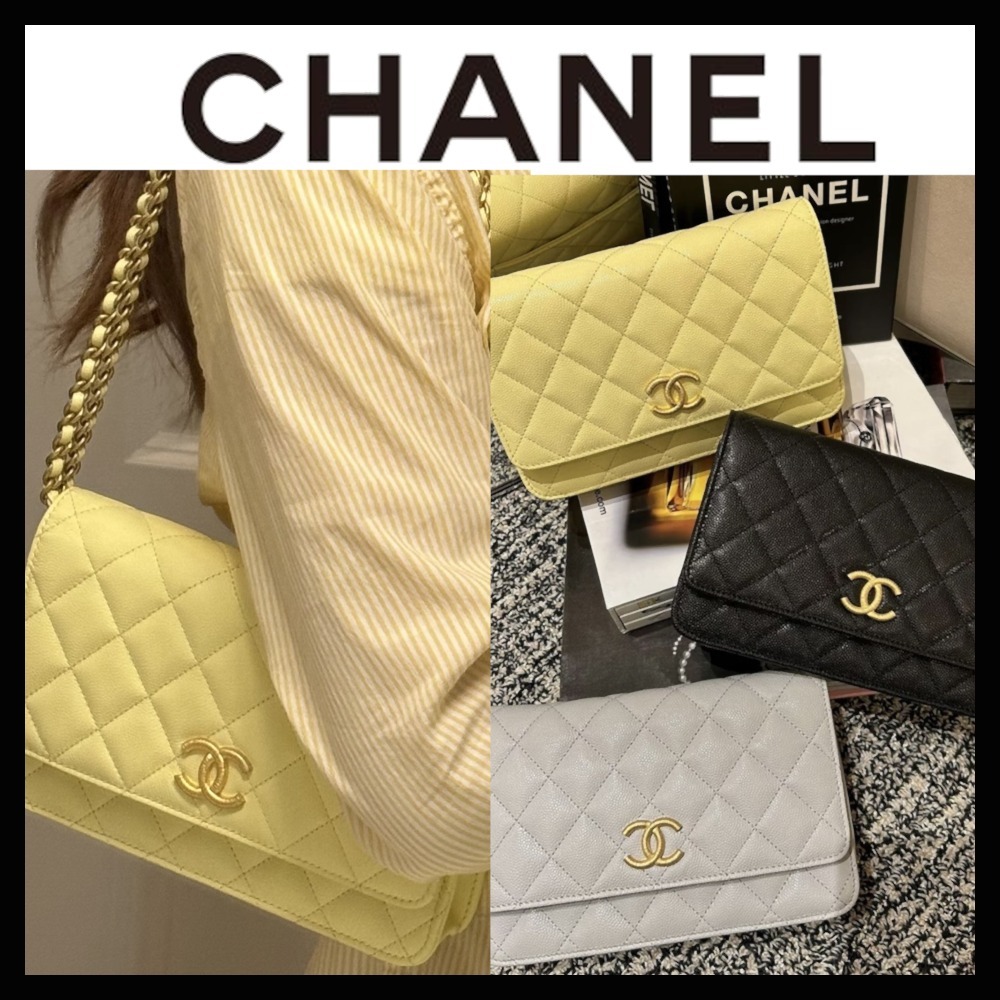 エレガントに♪CHANEL チェーンウォレット ショルダーバッグ