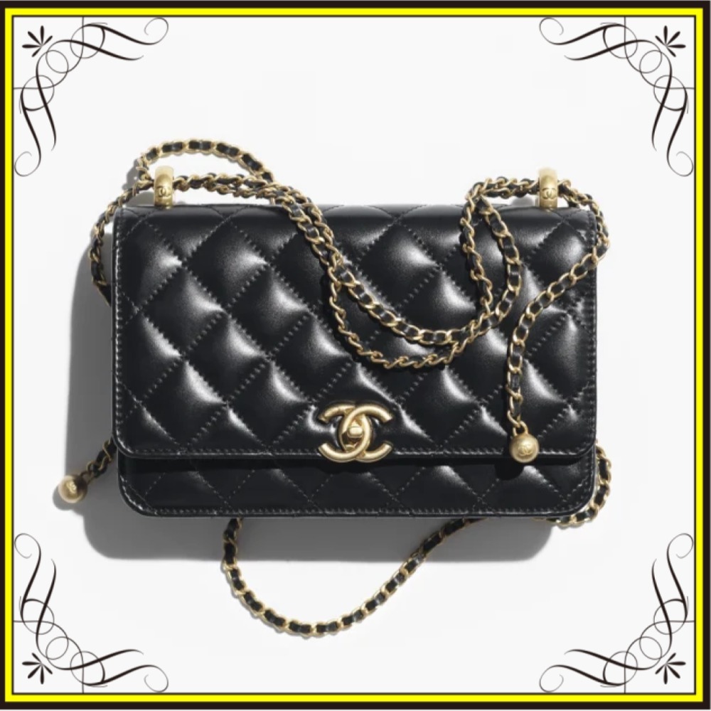【CHANEL】シャネル チェーンウォレット ショルダーバッグ CC