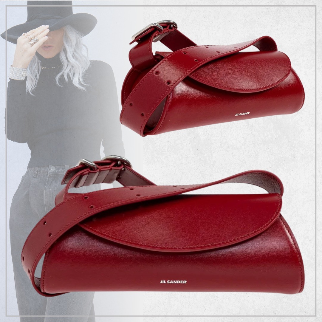【エレガント＆ミニマル】Jil Sander Cannolo ショルダーバッグ