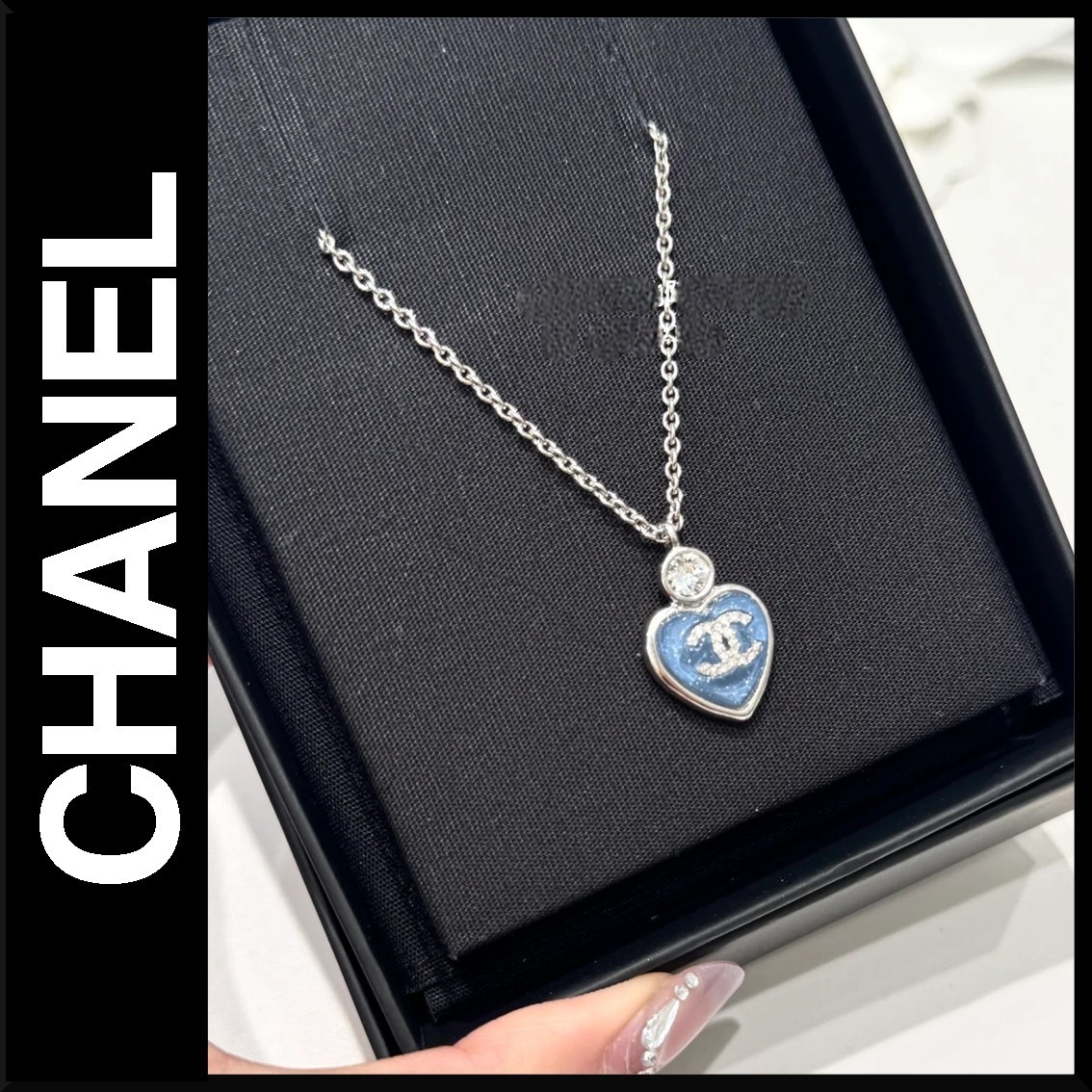【25S★大人気】CHANEL ネックレス ブルー レッド